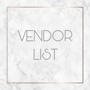 Vendor List HAIR - KKollection’s